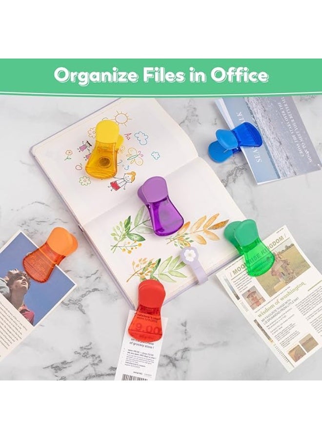 6PCS Colorful Magnetic Bag Clips for Snacks & Food Storage – Sealing Clips with Strong Hold, Fridge Organizer, Multi-Purpose Kitchen - Image 2